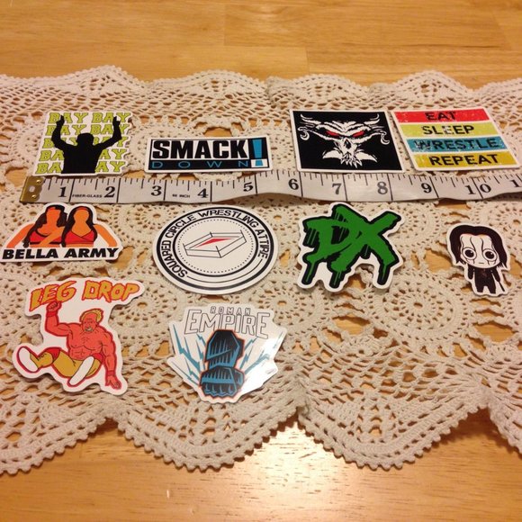 WWE Wrestling Stickers - Decals WrestleMania - Picture 2 of 5